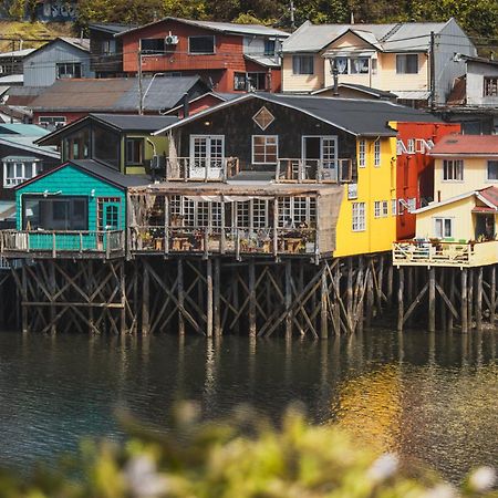 Palafito Hostel Chiloe Castro Exterior foto